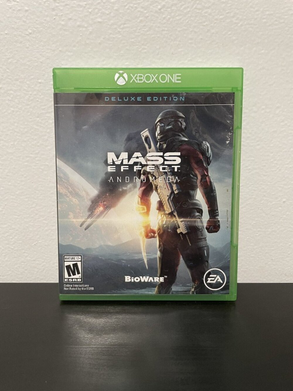 Mass Effect Andromeda Deluxe Edition Xbox One CIB Video Game 2017